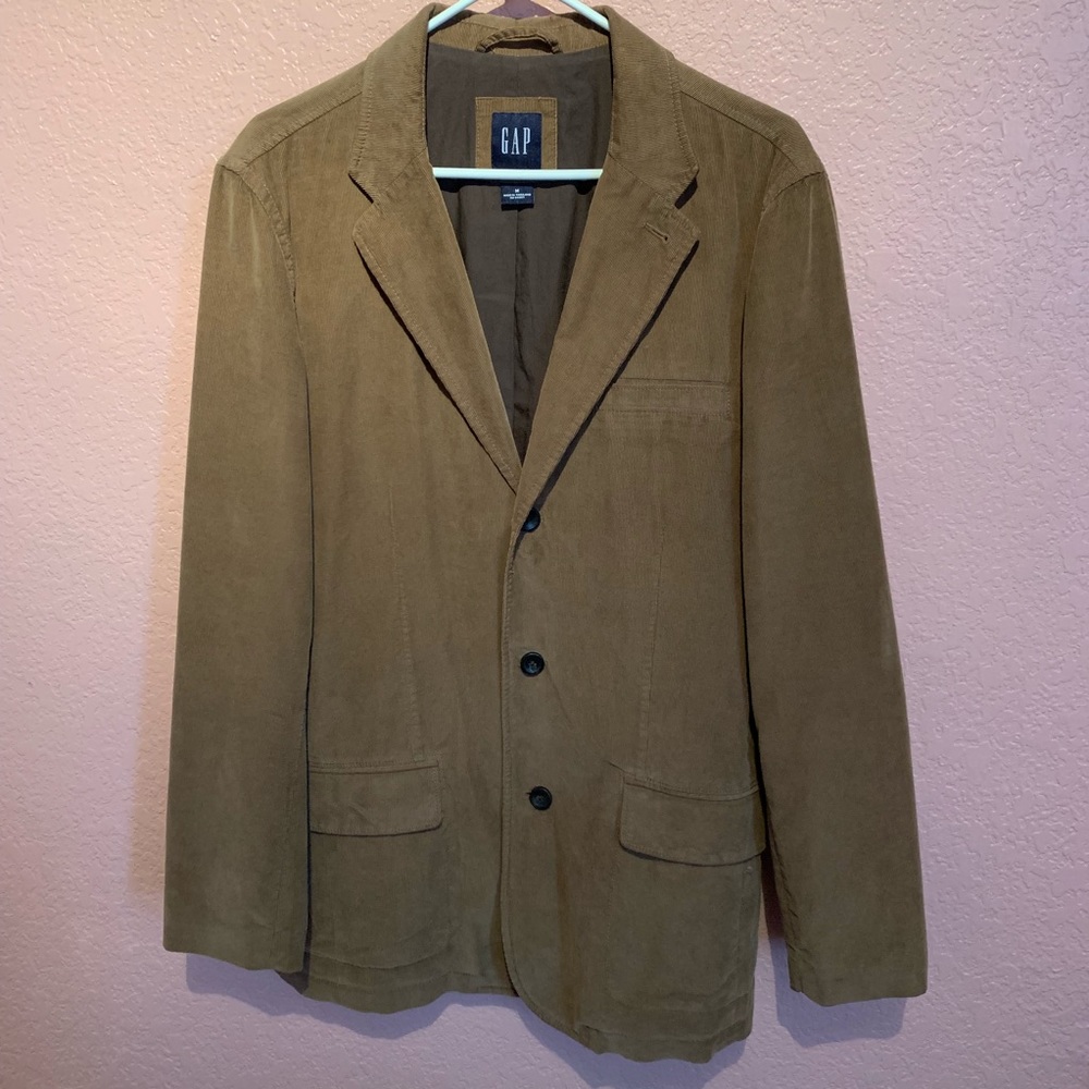 GAP brown corduroy blazer